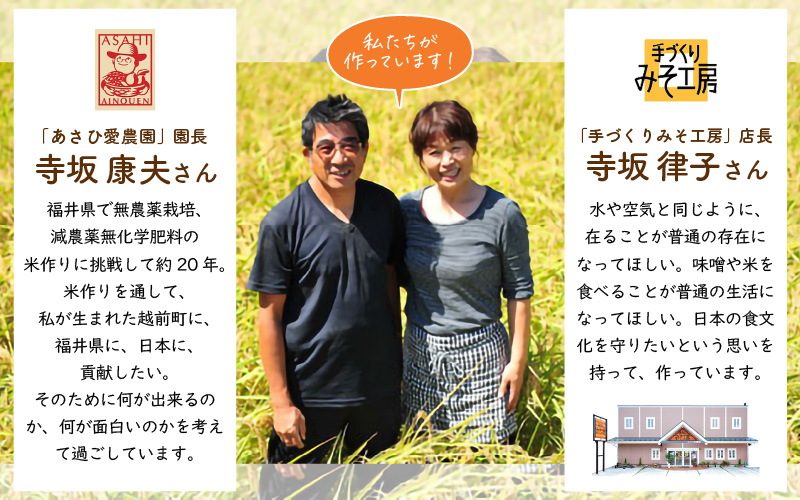 手づくり 味噌 3種セット こし・つぶ・玄米 約2kg（各700g）冷凍【無添加 手作り みそ お試し 人気 米麹 発酵 熟成】 [e18-a002]