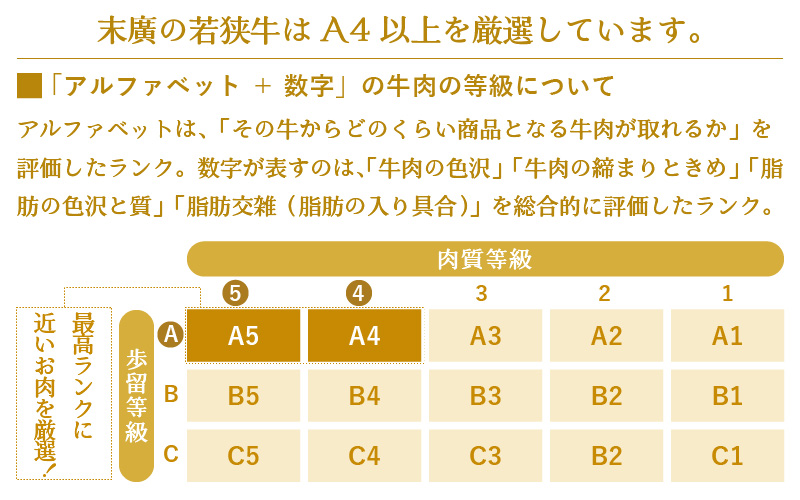 牛肉 若狭牛 すき焼き 用 350g 福井県産 牛肩ロース A4等級 以上を厳選！（牛脂付き）【黒毛和牛 黒毛 和牛】 [e02-a017]