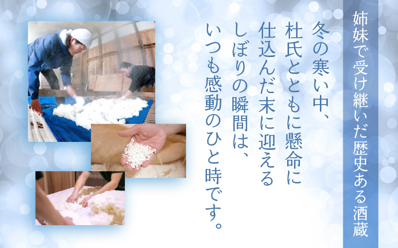 吟醸酒 福井の地酒「飛鳥井」氷温保存 冷酒セット 計1.8L（300ml × 6本）本生酒 精米歩合60%【日本酒】 [e19-a004]