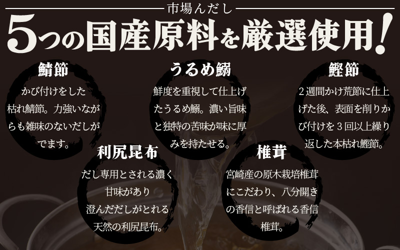 だしパック 魚屋が作る本格出汁「市場んだし」 + 「焼き甘えびふりかけ ＆ 焼きかにふりかけ」セット【本格 厳選 国産】 [e04-a048]