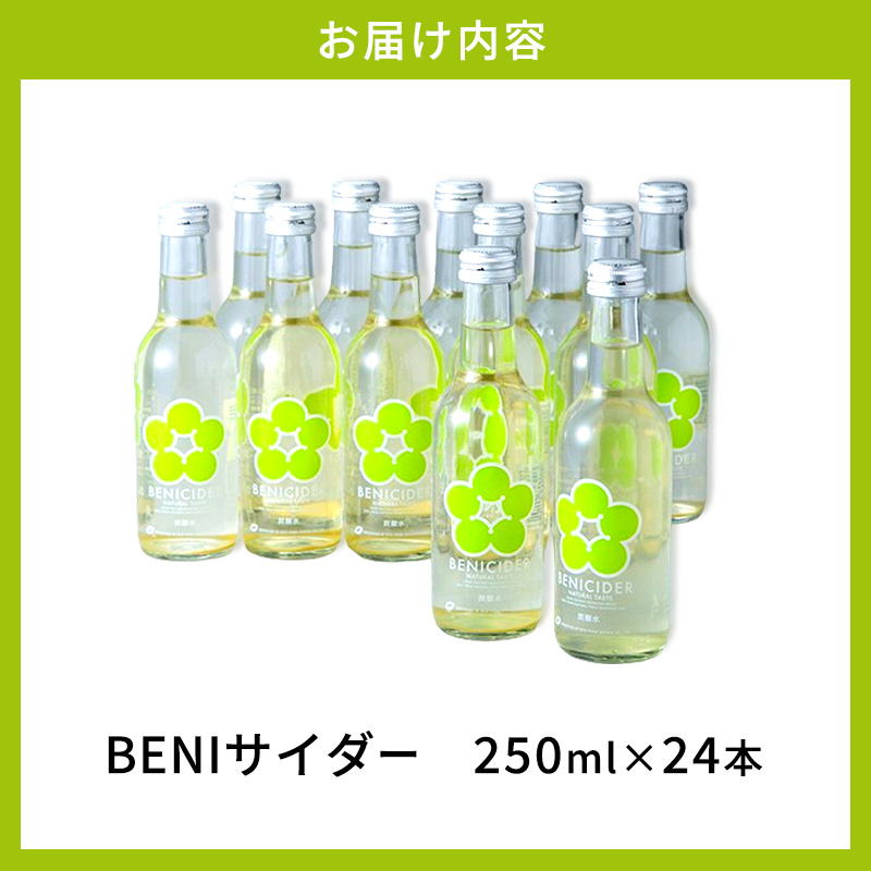 BENIサイダー（梅サイダー）24本セット