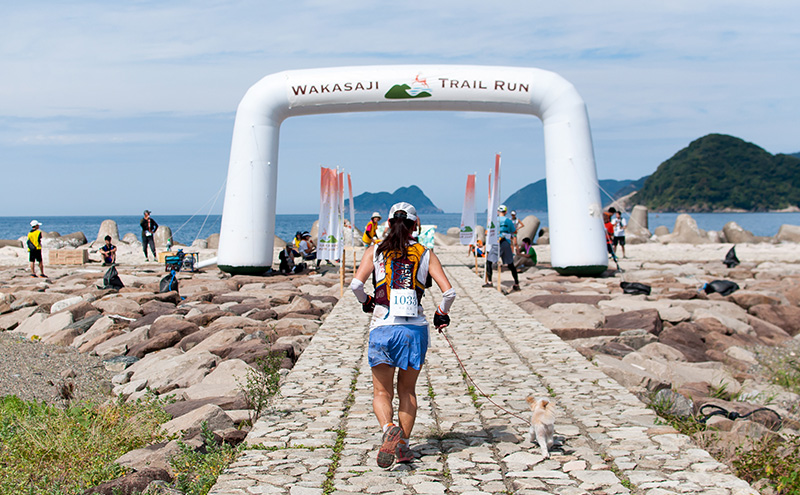 若狭路トレイルラン ショートエントリー券 ランニング アウトドアスポーツ 若狭湾 福井県