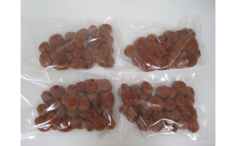 若狭のすっぱい梅干し(品種は新平太夫か福太夫)　訳あり品　(300gを4袋、合計1200g)　シソ漬け 梅 ウメ 若狭町