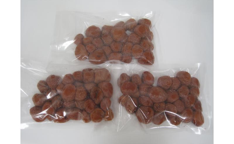 若狭のすっぱい梅干し(品種は新平太夫か福太夫)　訳あり品　(300gを3袋、合計900g)　シソ漬け 梅 ウメ 若狭町