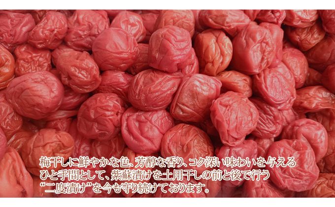 梅干し 一級品 2kg （簡易梱包）　ご飯のお供 肉厚 種が小さい 紅映 天然塩 鮮やか 芳醇な香り コク 紫蘇漬け 二度漬け すっぱい