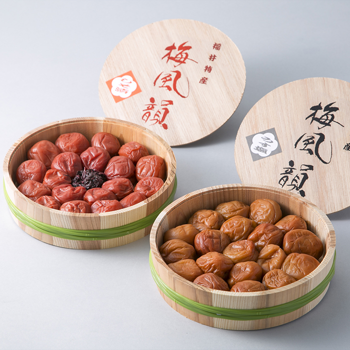 梅風韻（梅ごのみ）うす塩味・しそ漬梅ぼし約800gセット[高島屋選定品］ 梅干し 